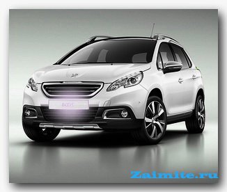 Кроссовер Peugeot 2008 премьера весной 2013 года Кроссовер Peugeot 2008 премьера весной 2013 года