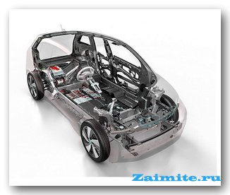 Электромобиль BMW i3 из углепластика и алюминия